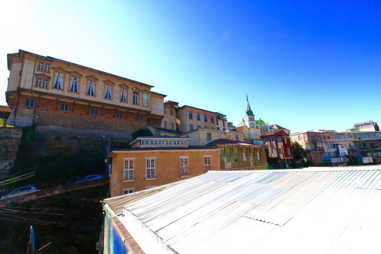Casa California Guesthouse Valparaíso Dış mekan fotoğraf