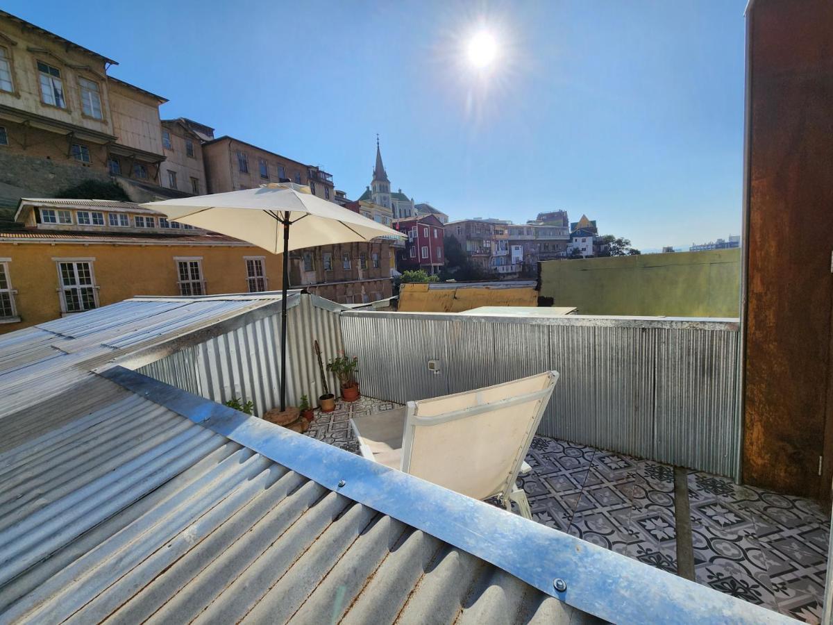 Casa California Guesthouse Valparaíso Dış mekan fotoğraf