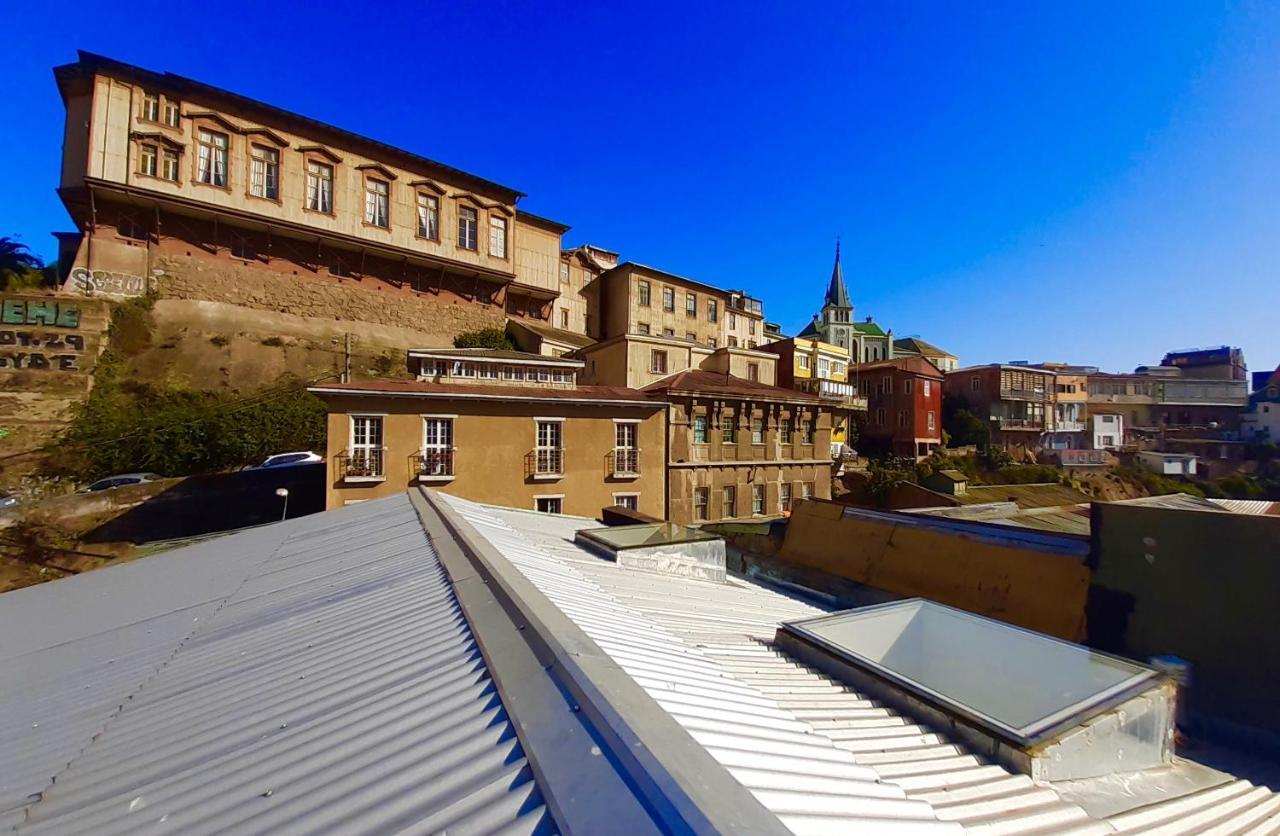 Casa California Guesthouse Valparaíso Dış mekan fotoğraf