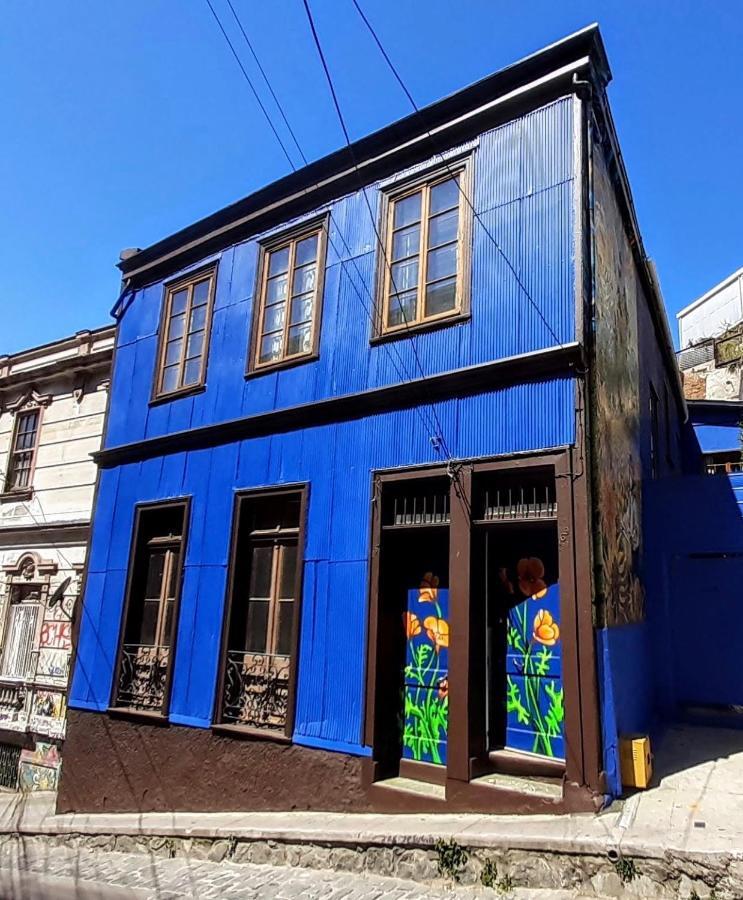 Casa California Guesthouse Valparaíso Dış mekan fotoğraf